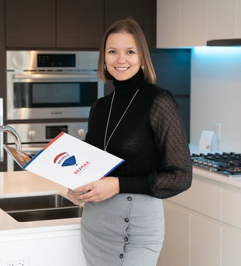 Portrait of Xenia Egorov Personal Real Estate Corporation, REALTOR®, RE/MAX City Realty